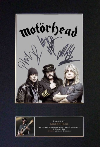 472 motorhead signed - , cd