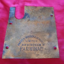 ANTIQUE,  PARKER WINDER &