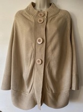Camel Beige Poncho Cape BNWT