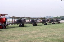 Kodachrome Slide RAF SE-5A Lineup Royal Air Force Biggin Hill 1988 (B12)