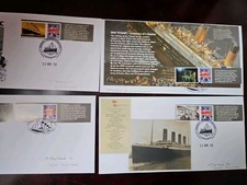 Smiler TITANIC  Set 2012 Benham Unaddressed H