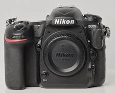 Nikon D500 20.9MP Digital SLR Body Only. Shutter count 43000.