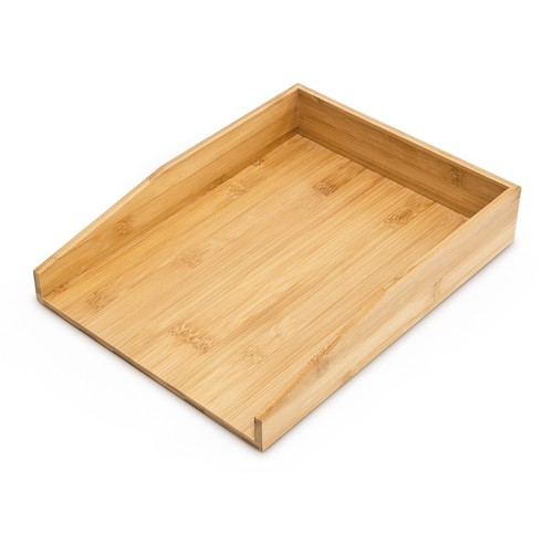 Bamboo paper storage - , tray