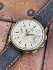 Vintage Nickle’s Chronograph Yellow Gold Played With Landeron 248 Movement
