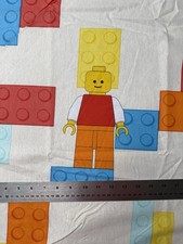 Polycotton Fabric Lego Bricks