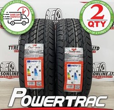 2 X 215 65 16C POWERTRAC 109/107T 215/65R16C BRAND NEW VAN C B LABELS 2156516C