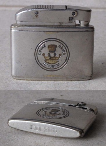 Old german petrol cigarette - old,