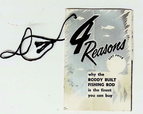 Roddy fishing rods - rods, tag
