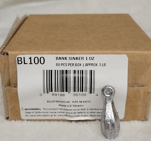 5lb bank sinkers 1oz - bank,