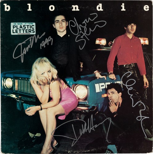 Debbie harry signed plastic - debbie,