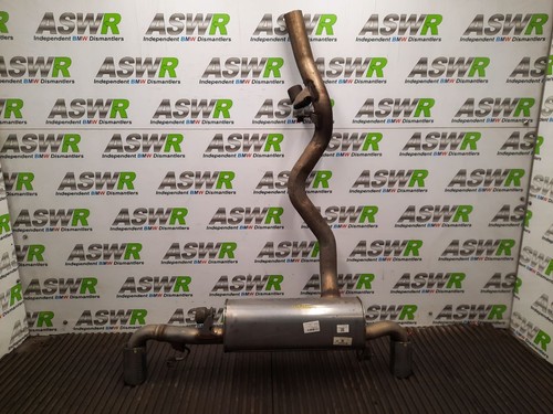 Bmw exhaust back - bmw, silencer