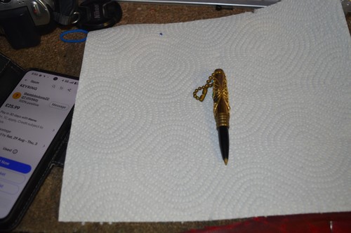 Jeweled biro keyring pen - biro, from