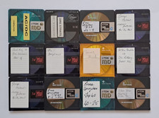 Joblot of 12 used MiniDiscs -