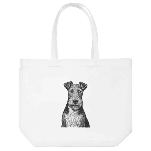 Wire fox terrier portrait - fox,