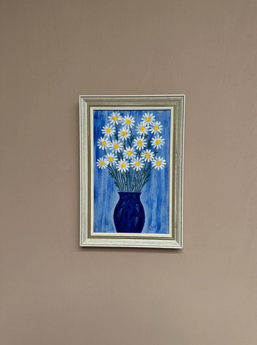 Swedish oil canvas blue - swedish, “blue