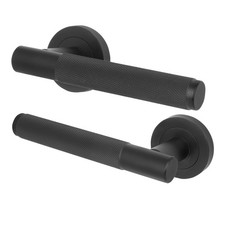Black Internal Door Handle