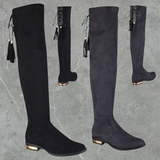 LADIES WOMENS FLAT LOW BLOCK