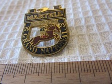 GRAND NATIONAL MARTELL COGNAC 2003 horse racing lapel pin badge (# 92)