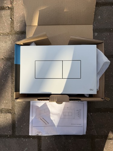 Oli karisma white flush plate - karisma,