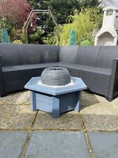 Small Blue Raised Garden Pond