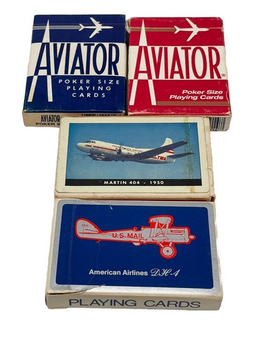 Airline playing cards decks - airline,