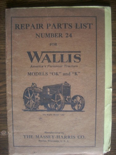 Massey harris wallis - massey,