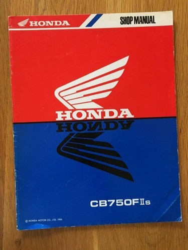 Honda cb750f2s workshop - honda,