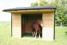 Single Mobile Field Shelter for Horse 12' x 12'Vale Stables Ltd 3.6x3.6m