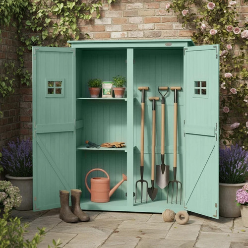 Outsunny wooden garden shed - outsunny,