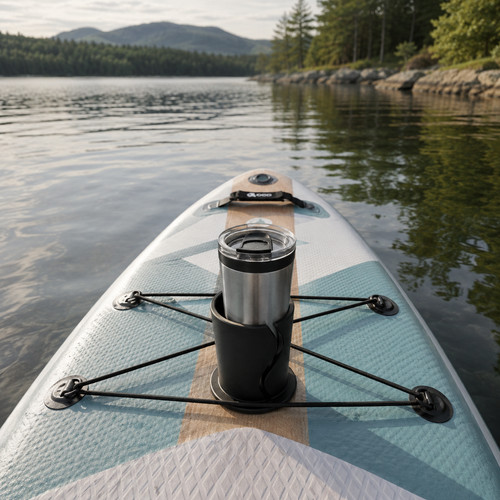 Black sup cup holder - cup,