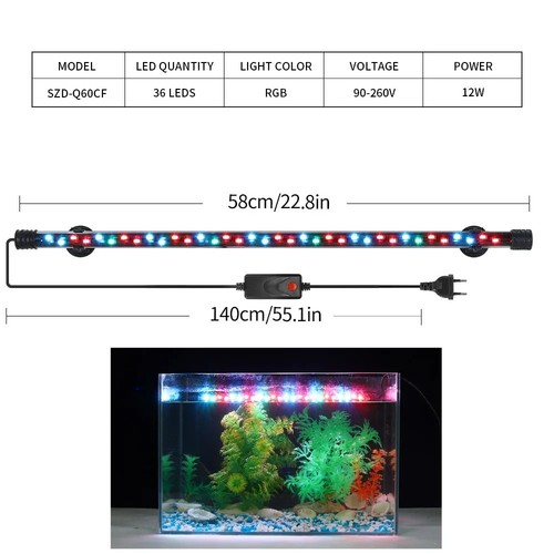 Aquarium fish tank submersible - fish,