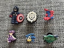 Croc Charms.(6 In Total).