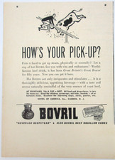 Vintage 1938 Bovril Beverage