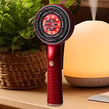 Electric Scalp Massage Comb Hair Growth Red Light Therapy Brush Head Massager