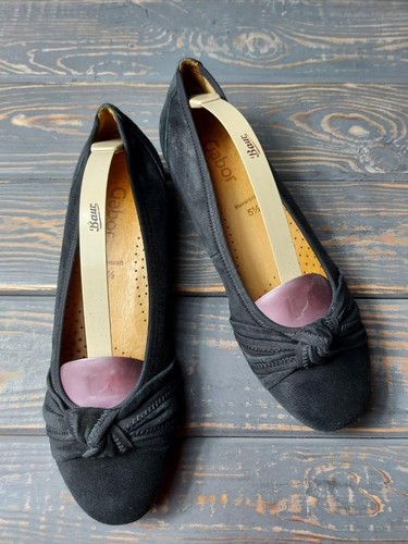 Women gabor heels - black, suede