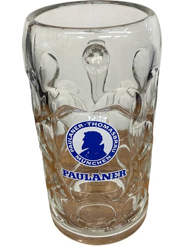 Paulaner beer stein glass - paulaner,