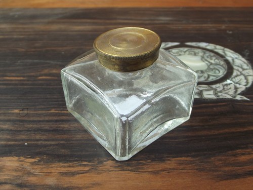 Writing slope box inkwell - box, 45