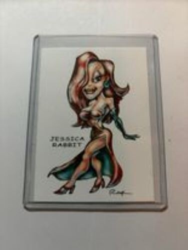 Jessica rabbit trading card - rabbit,