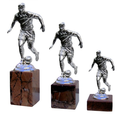 Personalised silver football