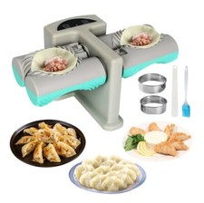 Automatic Dumpling Maker Mould Household Double Head DIY Press Pasty Maker Mold