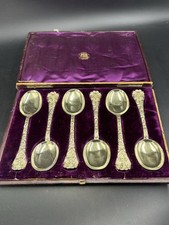 A Set Of Six 1877 Gilded