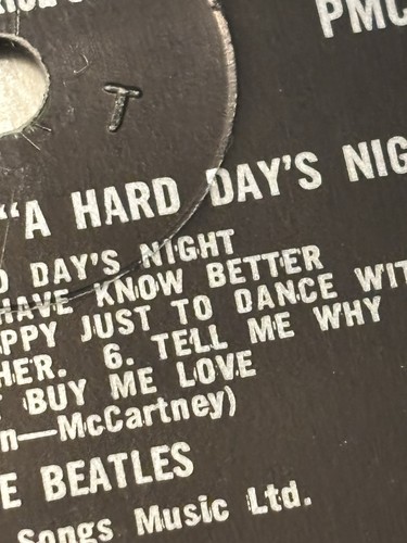 Error misprint the beatles - the, a