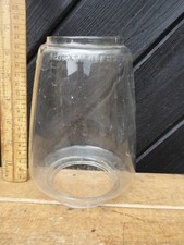 Vintage Hurricane Lamp Glass 