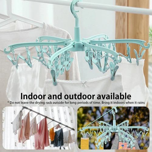Peg folding sock hanger - folding,