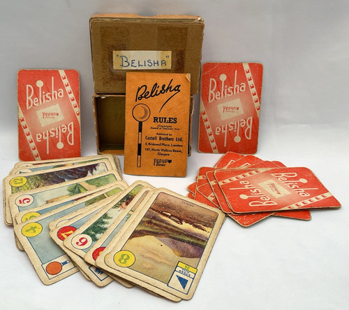 Vintage belisha card game - vintage,