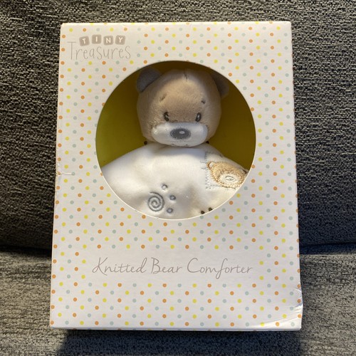 Tiny treasures knitted bear - knitted,