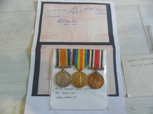 Ww1 medal group bwm - group, victory