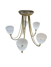 Ceiling Light Semi Flush 5 Arm