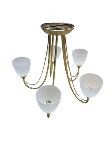 Ceiling light semi flush arm - 5,