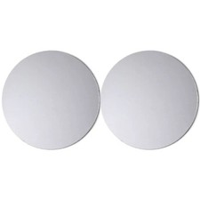 7" Round Mirrored Glass Candle Plate Wedding Table Centrepieces 18cm x 18cm